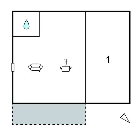 One Bedroom In Apartamento